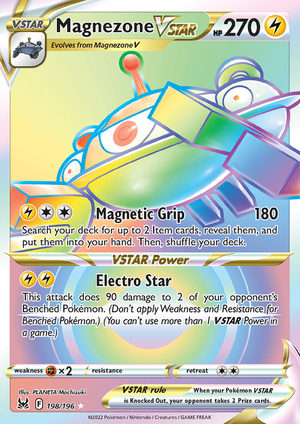 Aerodactyl-VSTAR 199/196 in Portuguese Lost Origin Pokémon TCG