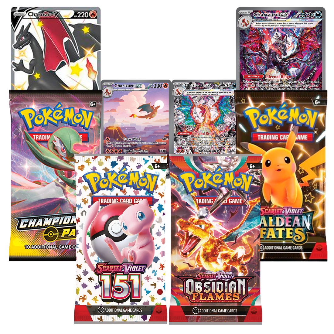 The Charizard Chase (4 Packs) (LIVE BREAK)