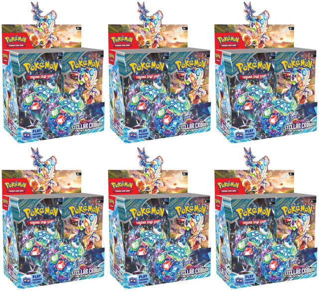 Pokemon TCG Stellar Crown Booster Box (Case of 6)