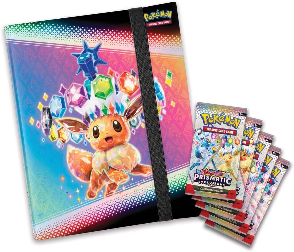 Pokemon Prismatic Evolutions Binder Collection