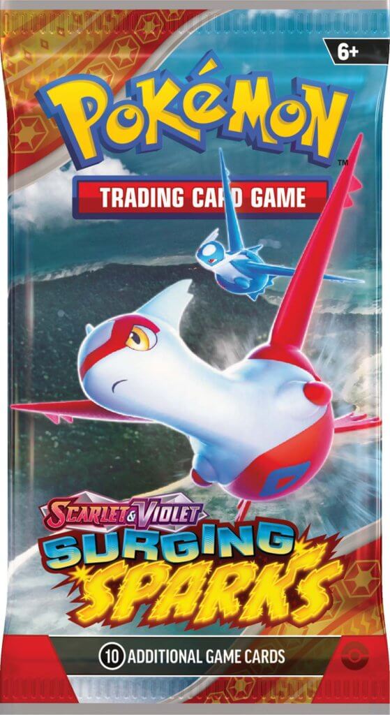 Pokemon TCG Surging Sparks Booster Pack