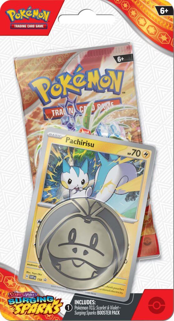 Pokemon TCG Surging Sparks Checklane Blister