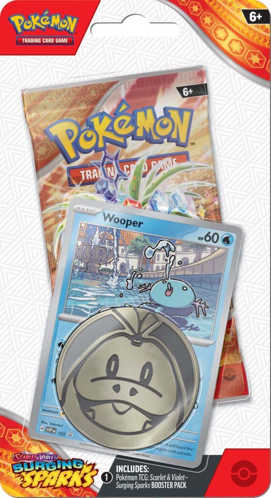 Pokemon TCG Surging Sparks Checklane Blister