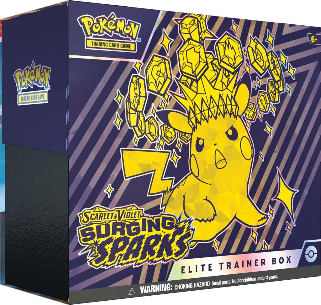 Pokemon TCG Surging Sparks Elite Trainer Box