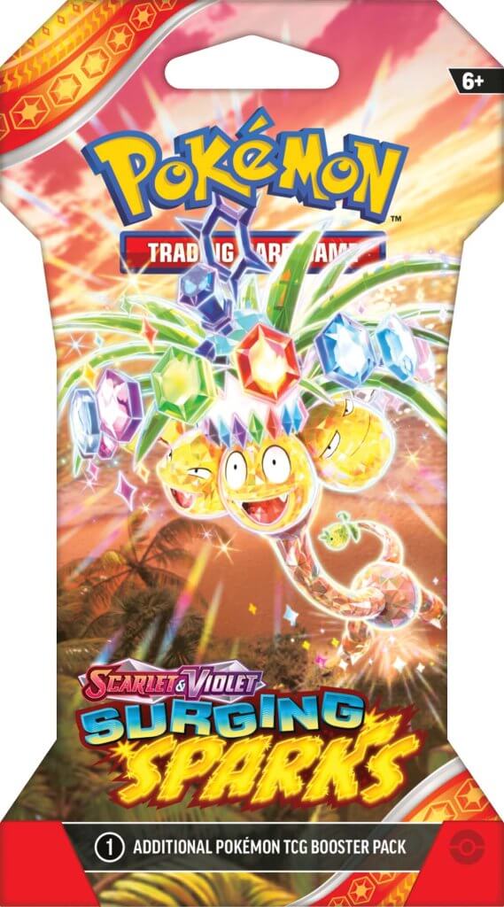 Pokemon TCG Surging Sparks Blister