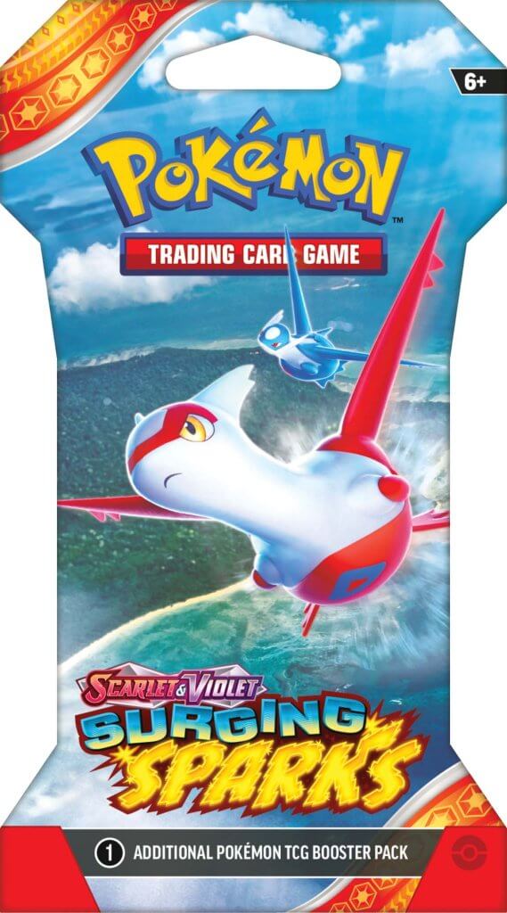 Pokemon TCG Surging Sparks Blister