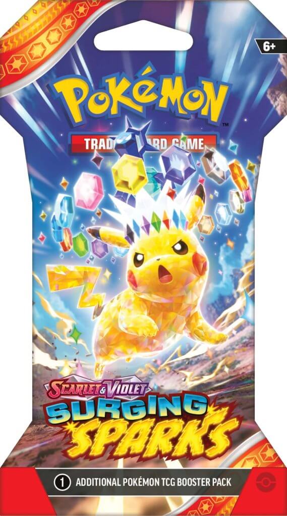 Pokemon TCG Surging Sparks Blister