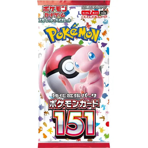 Pokemon 151 Booster Pack - Japanese (LIVE BREAK)