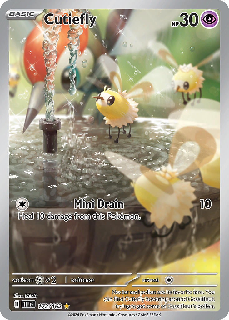 Cutiefly - 172/162 - Illustration Rare - Temporal Forces