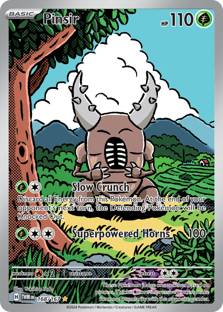 Pinsir - 168/167 - Illustration Rare - Twilight Masquerade