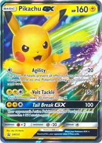 Pikachu GX Jumbo Card - SM232