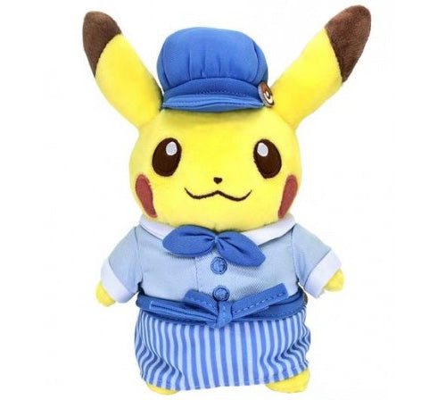 Pokemon Cafe Exclusive - Pikachu Sweets (Blue) - Pokemon Plush Toy