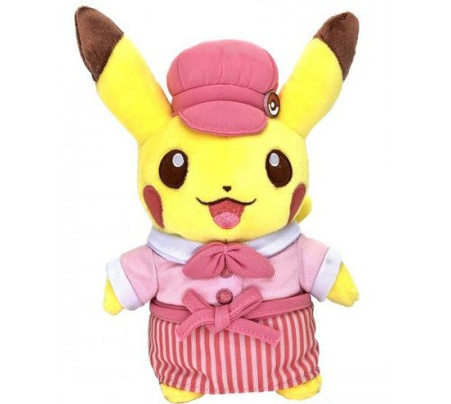 Pokemon Cafe Exclusive - Pikachu Sweets (Pink) - Pokemon Plush Toy