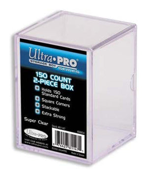 ULTRA PRO Card Storage Box - 2 Piece 100 Card Count