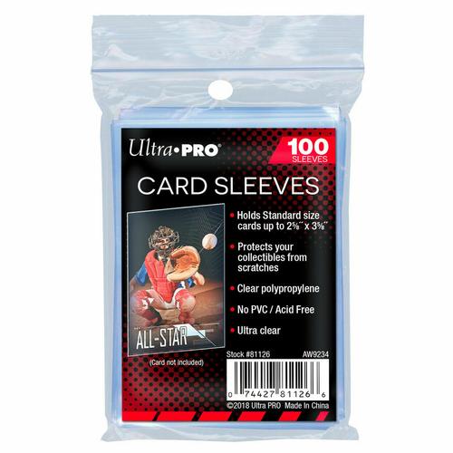 ULTRA PRO Penny Sleeves Standard Clear (100 Sleeves Per Pack)