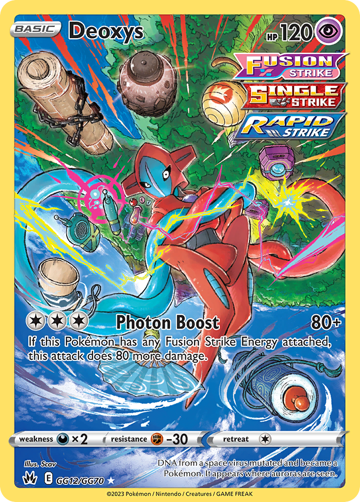 Deoxys - GG12/GG70 - Trainer Gallery - Crown Zenith