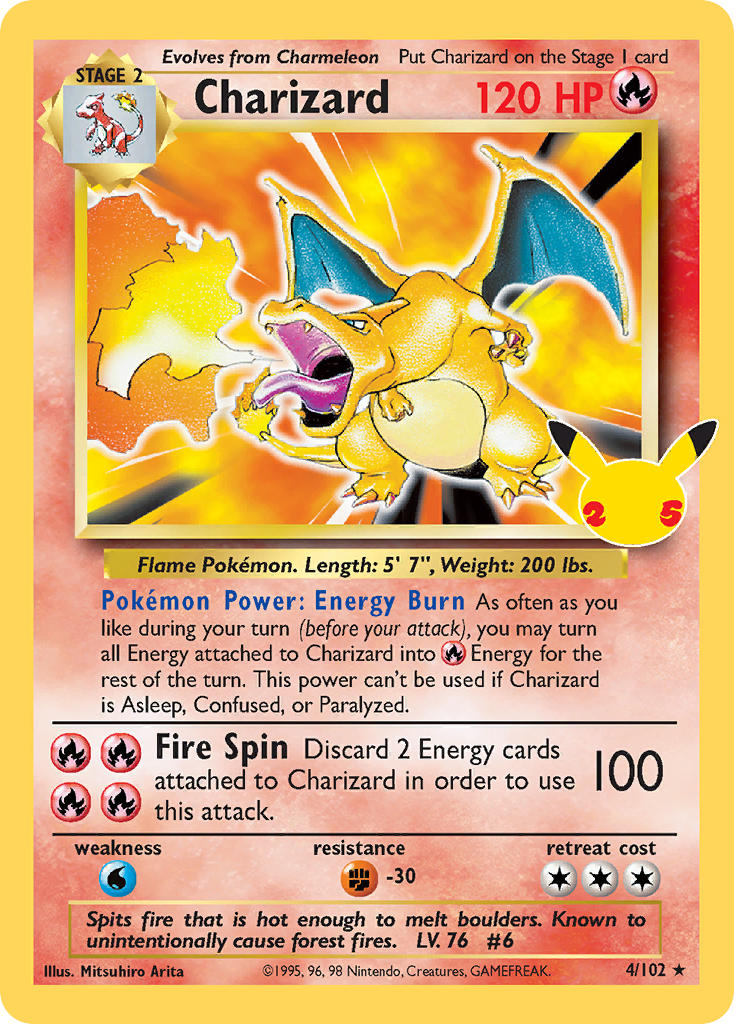 Charizard - 4/102 - Celebrations