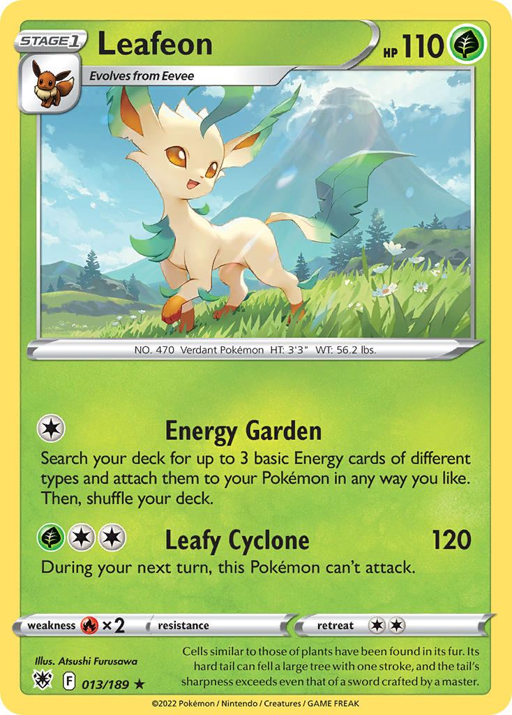 Leafeon - 013/189 - Rare - Astral Radiance
