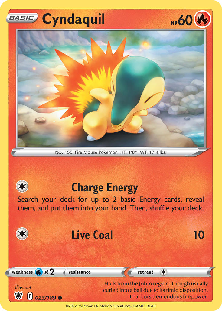 Cyndaquil - 023/189 - Common - Astral Radiance