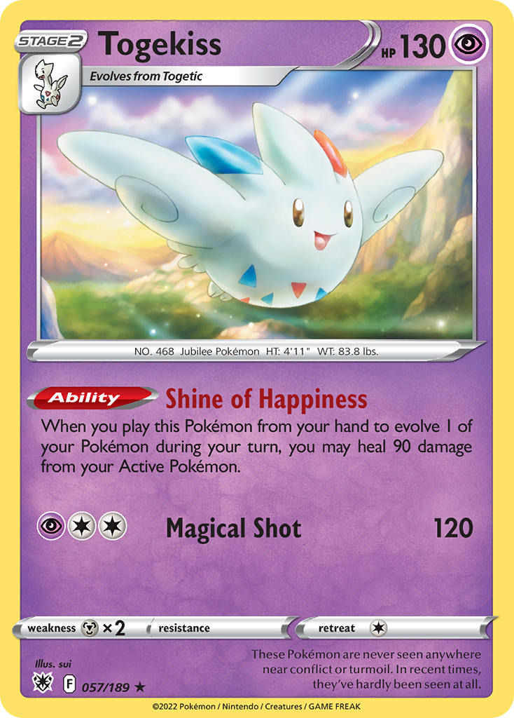 Togekiss - 057/189 - Holo Rare - Astral Radiance