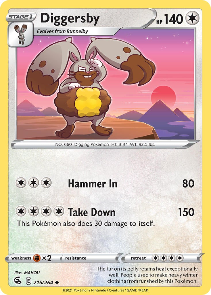 Diggersby - 215/264 - Uncommon - Fusion Strike
