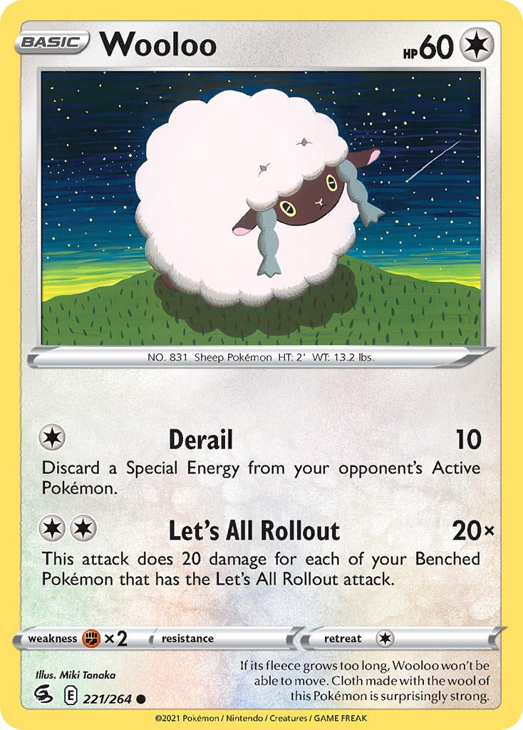 Wooloo - 221/264 - Common - Fusion Strike