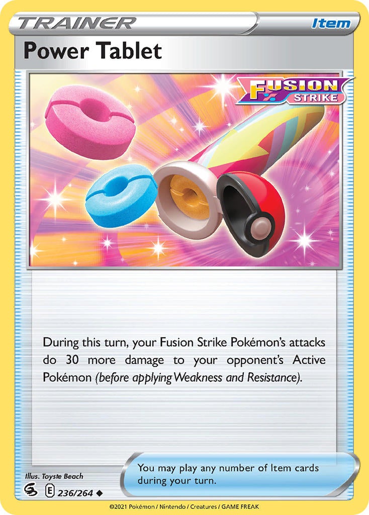 Power Tablet - 236/264 - Uncommon - Fusion Strike