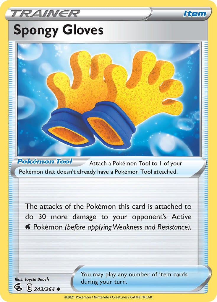 Spongy Gloves - 243/264 - Uncommon - Fusion Strike