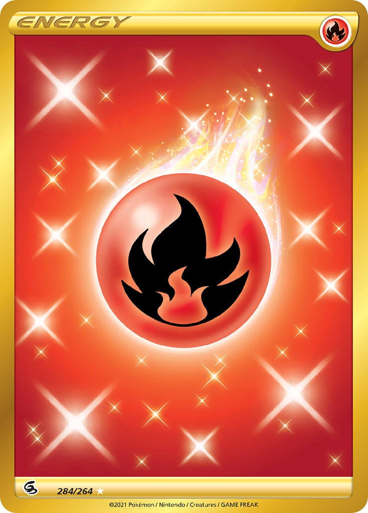 Fire Energy - 284/264 - Secret Rare - Fusion Strike