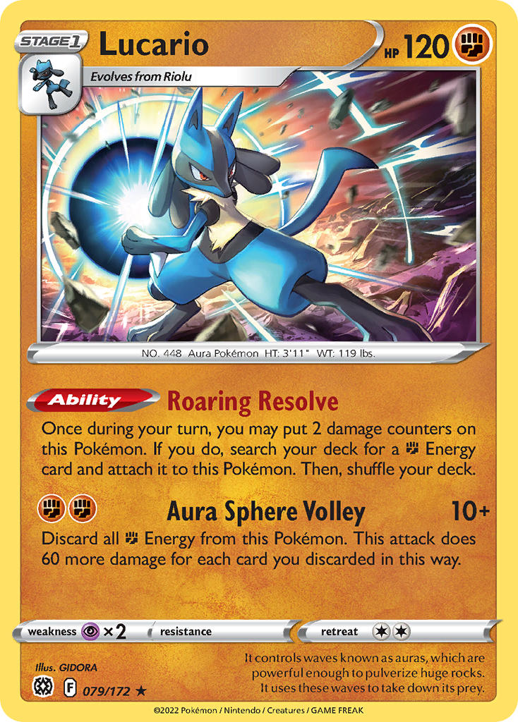 Mewtwo 056/172 Rare Reverse Holo Pokemon Card (SWSH Brilliant Stars)